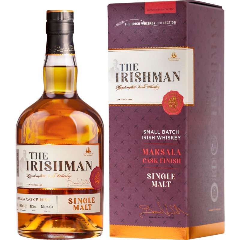 Whisky Irishman Single Malt Marsala Finish