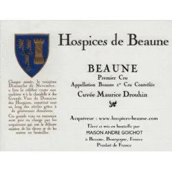 Hospices de Beaune Beaune Premier Cru Cuvée Maurice Drouhin 2020