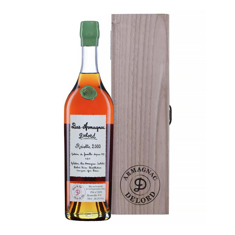 Bas-Armagnac Récolte 2000 brut de fût