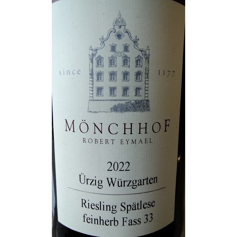 Monchhof Riesling Spatlese feinherb Fass 33 2022