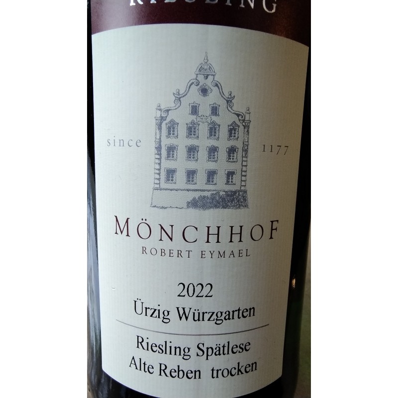 Monchhof Riesling Spätlese Trocken Alte reben 2022