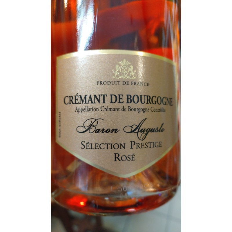 Cremant de Bourgogne Rose Baron Auguste