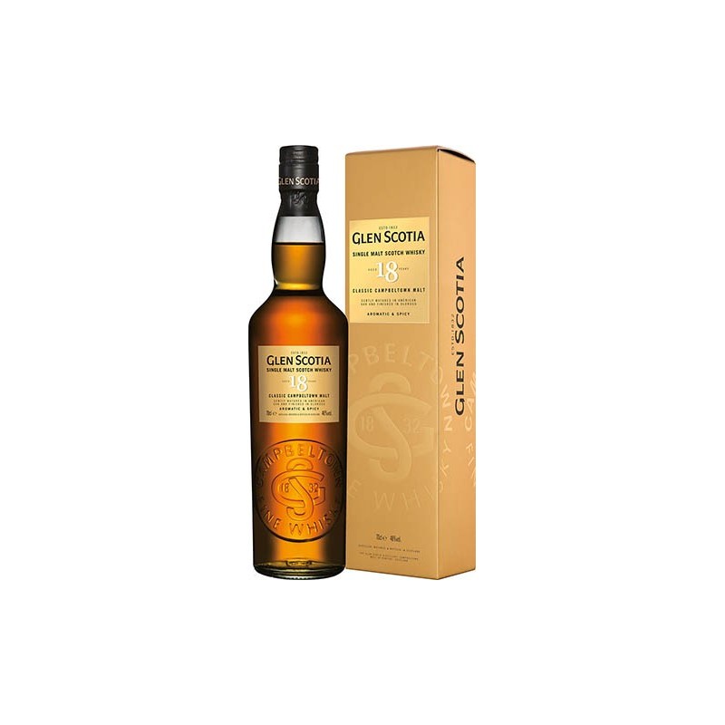 GLEN SCOTIA 18 YO SINGLE MALT 0,7L 46% KARTONIK