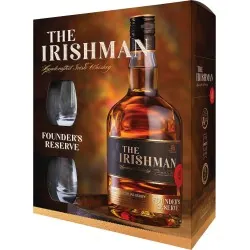 The Irishman Founders Reserve + 2 szklanki